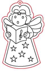 Penta collection Fafigura, 5 db/csomag - angyal 133