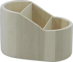 Penta collection Ceruzatartó asztali, ovál 3 fakkos 17 x 10 x 10, 5 cm