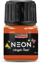 Pentart Neon akrilfesték 30 ml narancs