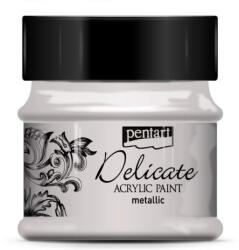Pentart Delicate metál 50 ml ezüst