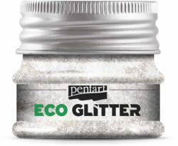 Pentart Eco Glitter ezüst, extra finom min. 15 g