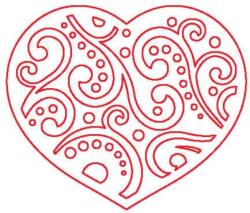 Penta collection Fafigura, 5 db/csomag - szivecske 310