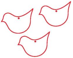 Penta collection Fafigura, 15 db/csomag - madár 322