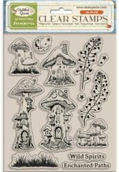 Stamperia Akril pecsételő cm 14x18 - Hidden Grove mushrooms