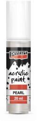 Pentart Gyöngyház akrilfesték 20 ml fehér