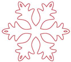 Penta collection Fafigura, 5 db/csomag - hópehely 101