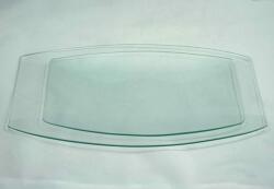 Penta collection Üvegtál íves téglalap 40x20 cm-es