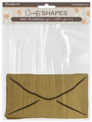 Stamperia MDF figurák: Masquerade letter