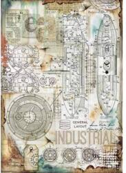 Stamperia Dekupázs rizspapír A4 csom. - Ipari