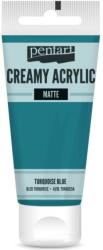 Pentart Krémes akrilfesték matt 60 ml türkizkék