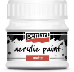 Pentart Matt akrilfesték 50 ml fehér