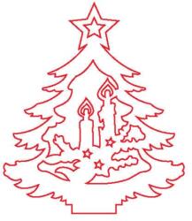 Penta collection Fafigura, 5 db/csomag - fenyő 115