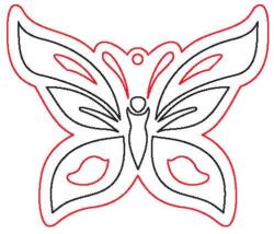 Penta collection Fafigura, 5 db/csomag - lepke 271