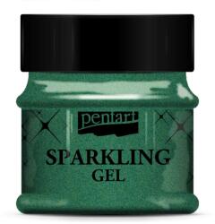 Pentart Csillogó gél 50 ml zöld arany