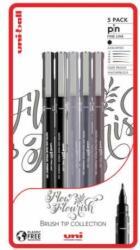 uni UNI PIN 5 darabos rajzmarker készlet "Flow and Flourish