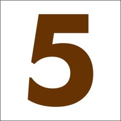 Penta collection Fabetű 45mm, 10 db/csomag 5