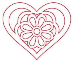 Penta collection Fafigura, 5 db/csomag - szivecske 35