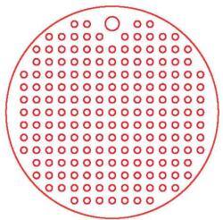 Penta collection Fafigura, 4 db/csomag - kör 342