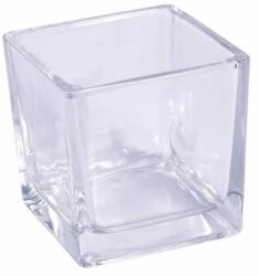Penta collection Üveg mécsestartó 7 x 7 x 7 cm