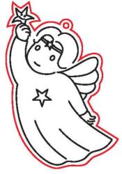 Penta collection Fafigura, 5 db/csomag - angyal 184