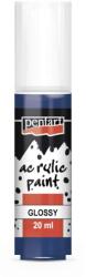 Pentart Fényes akrilfesték 20 ml sötét kék