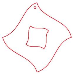 Penta collection Fafigura, 6 db/csomag - füli alap 228