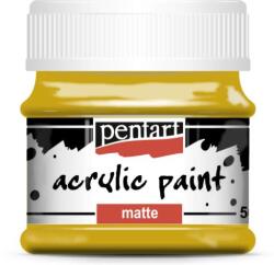 Pentart Matt akrilfesték 50 ml okker
