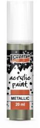 Pentart Metál akrilfesték 20 ml csillogó zöld