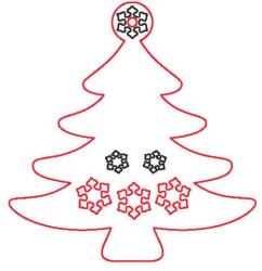 Penta collection Fafigura, 5 db/csomag - fenyő 333