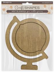 Stamperia MDF figurák: Art of Travelling globe