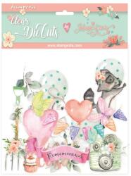 Stamperia Átlátszó kivágott formák - Celebration