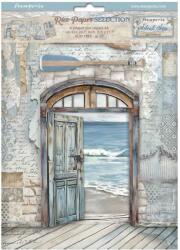 Stamperia 6 rizspapír A4 - Silent Sea