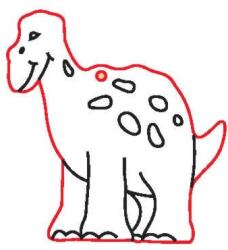 Penta collection Fafigura, 5 db/csomag - dínó 281