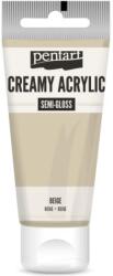 Pentart Krémes akrilfesték selyemfényű 60 ml bézs