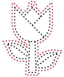 Penta collection Fafigura, 5 db/csomag - virág 56