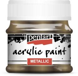 Pentart Metál akrilfesték 50 ml csillogó arany