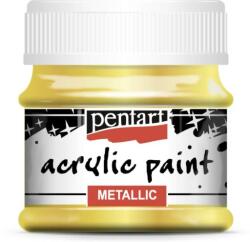 Pentart Metál akrilfesték 50 ml barokkarany