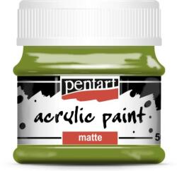 Pentart Matt akrilfesték 50 ml oliva