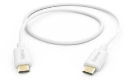 Hama Charging Cable, USB-C - USB-C, 1 m, white (HM201590)