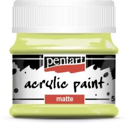 Pentart Matt akrilfesték 50 ml limezöld