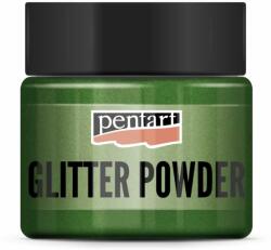Pentart Színes csillámpor 19 g zöld