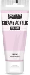 Pentart Krémes akrilfesték selyemfényű 60 ml bébirózsaszín