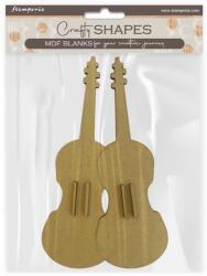 Stamperia MDF figurák: Music violin