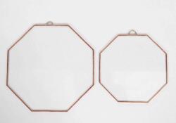 Penta collection Fóliázott üveg 3mm, nyolcszög, 12-es