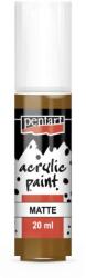 Pentart Matt akrilfesték 20 ml barna