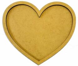 Stamperia MDF figura: Hearts