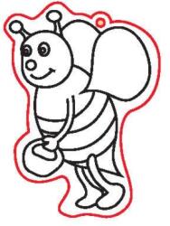 Penta collection Fafigura, 5 db/csomag - méhecske 284