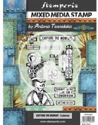 Stamperia Akril pecsételő 15x20 cm - Capture the moment