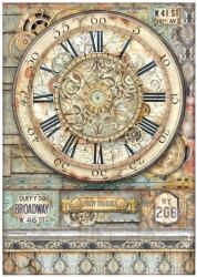 Stamperia A4 rizspapír csom. - Sir Vagabond Aviator óra