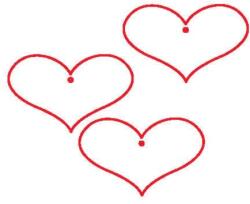 Penta collection Fafigura, 15 db/csomag - szivecske 321